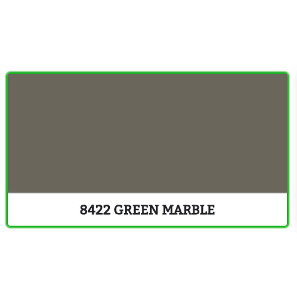 8422 - GREEN MARBLE - 2.7 L - Maling