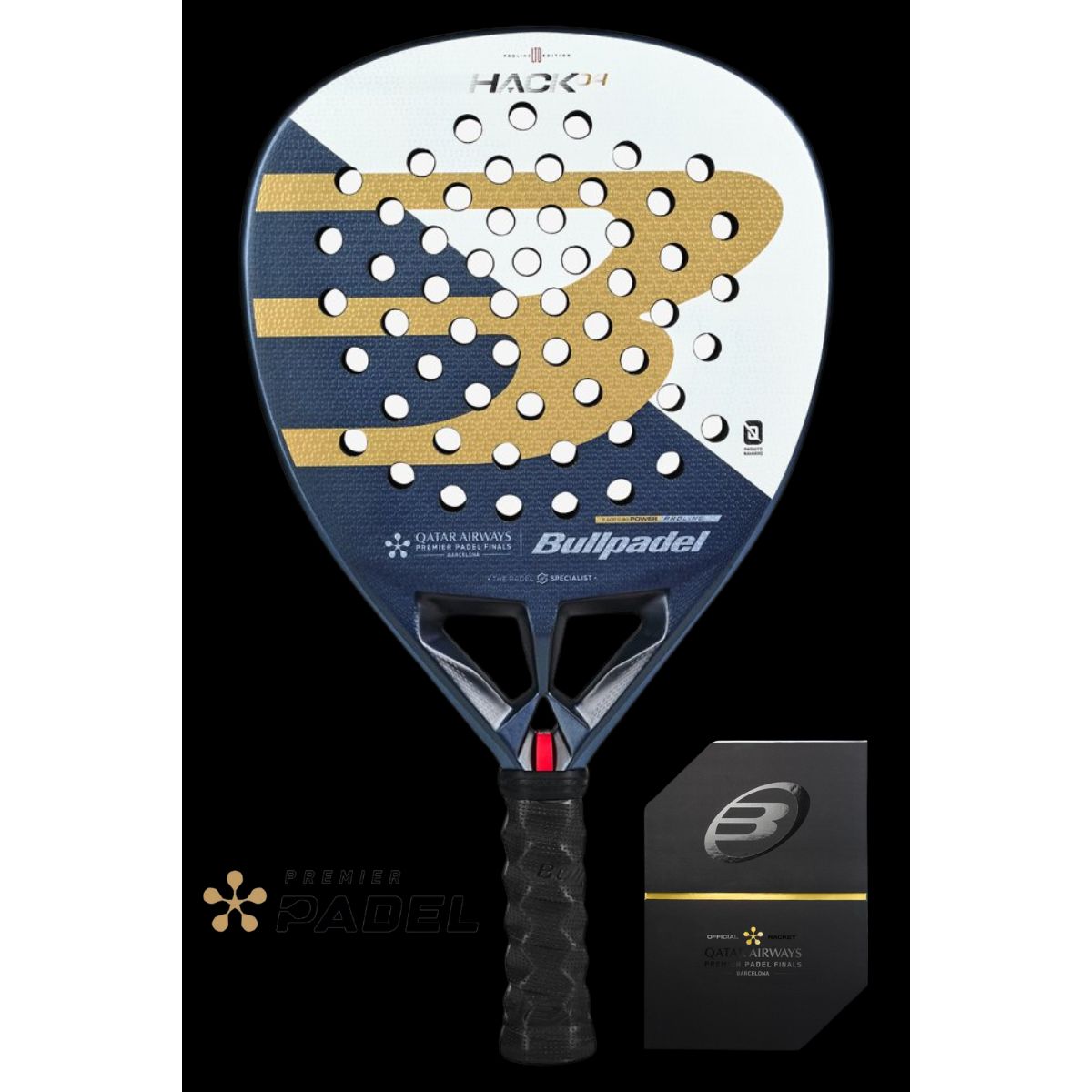 Bullpadel Hack 04 2025 - Premier Padel Limited Edition - Padel bat