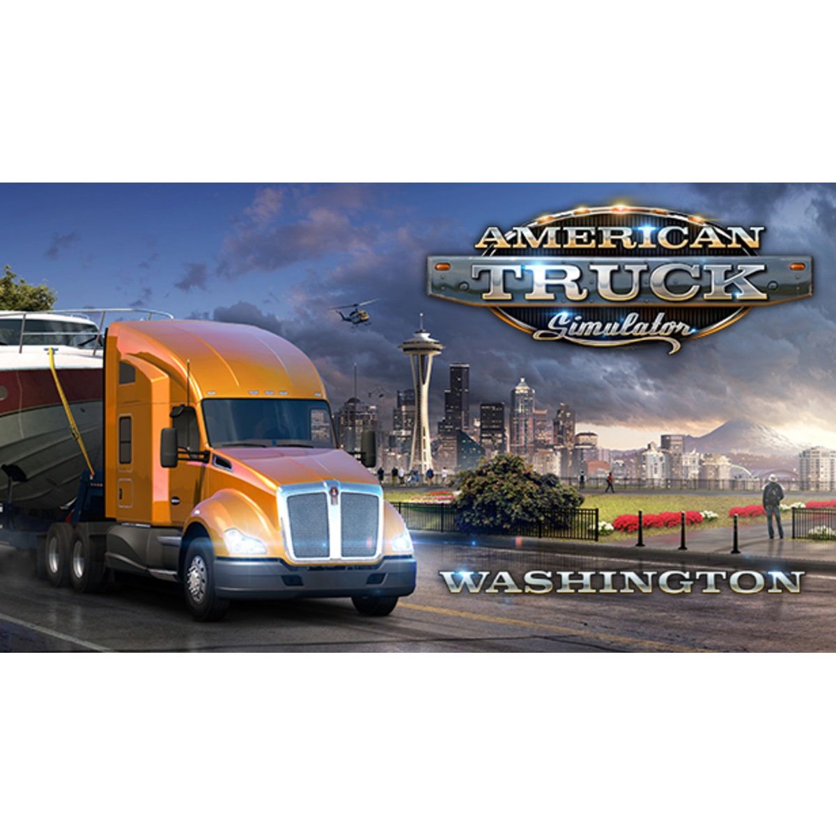 American Truck Simulator - Washington DLC Steam - EZGame.dk