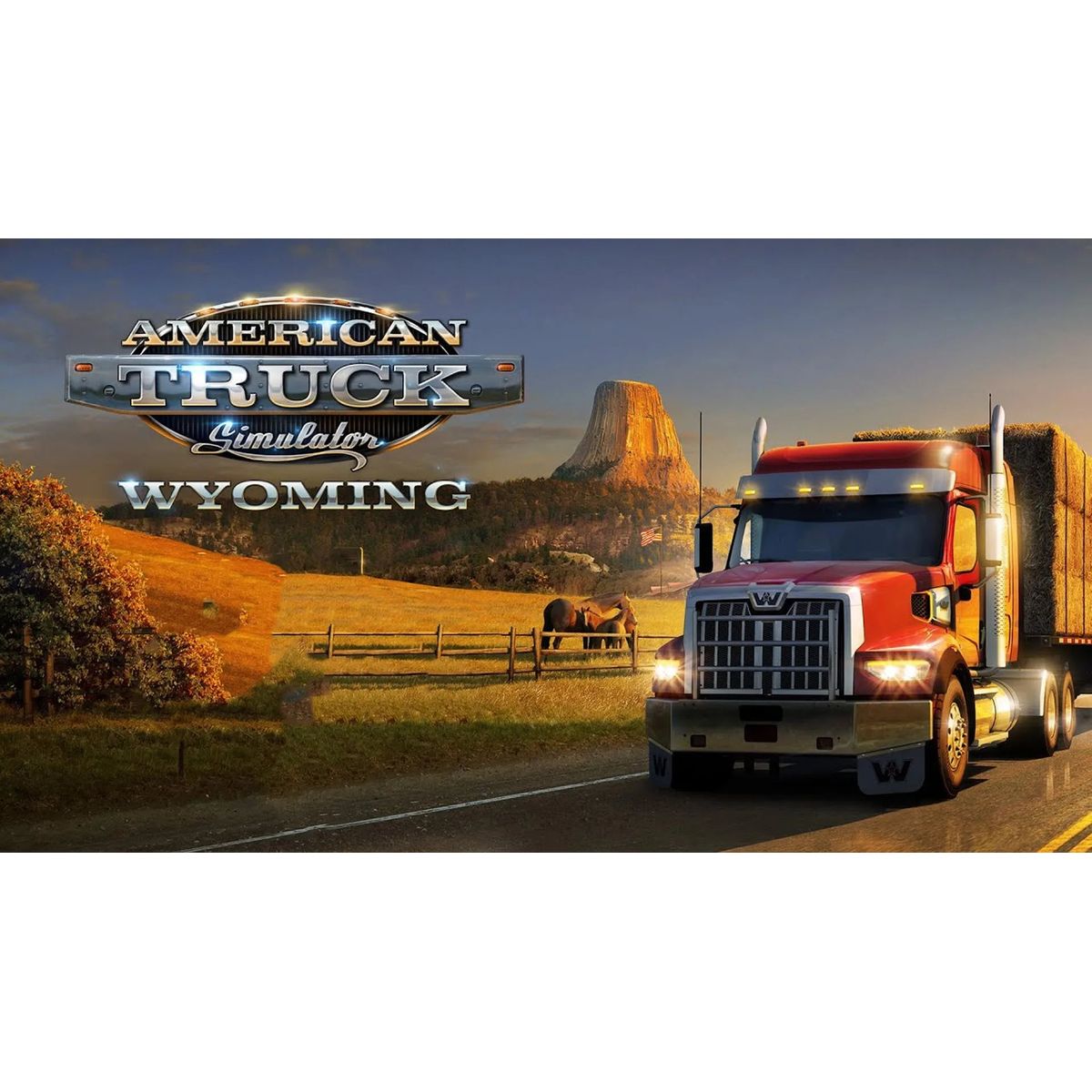 American Truck Simulator - Wyoming DLC Steam - EZGame.dk