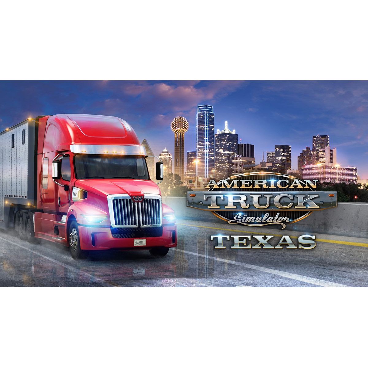 American Truck Simulator - Texas DLC Steam CD Key - EZGame.dk