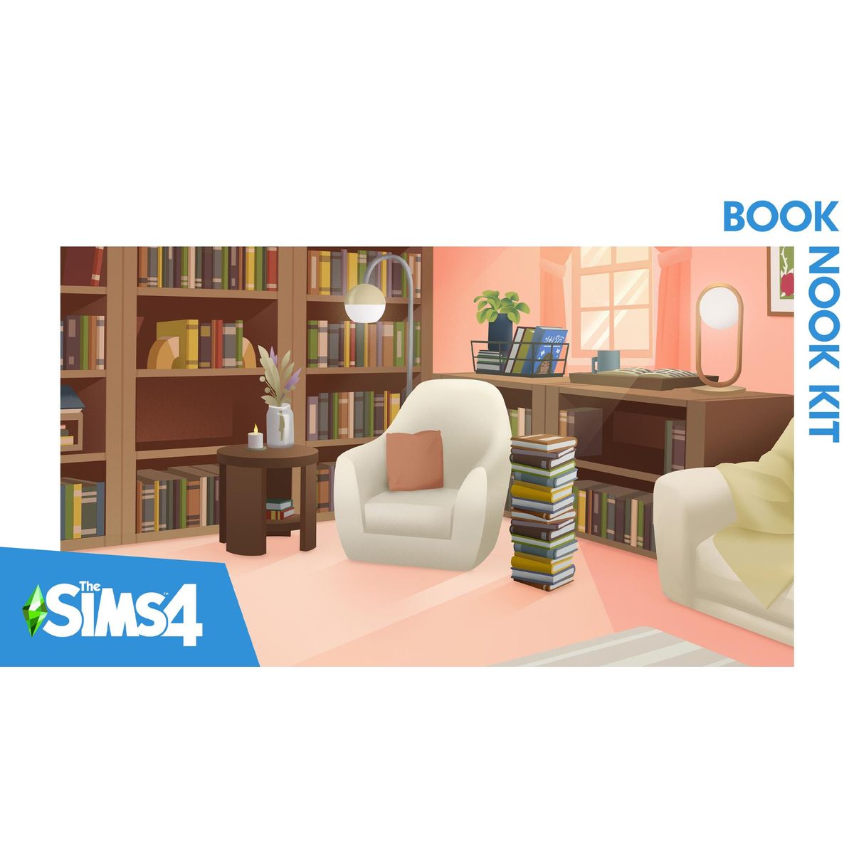 The Sims 4 - Book Nook Kit DLC Origin - EZGame.dk