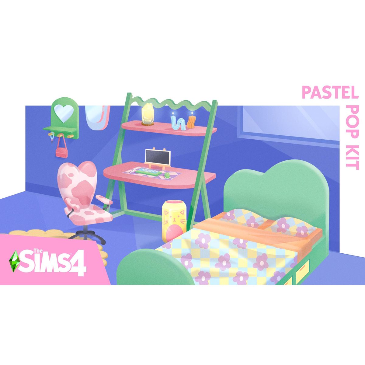 The Sims 4 - Pastel Pop Kit DLC Origin - EZGame.dk