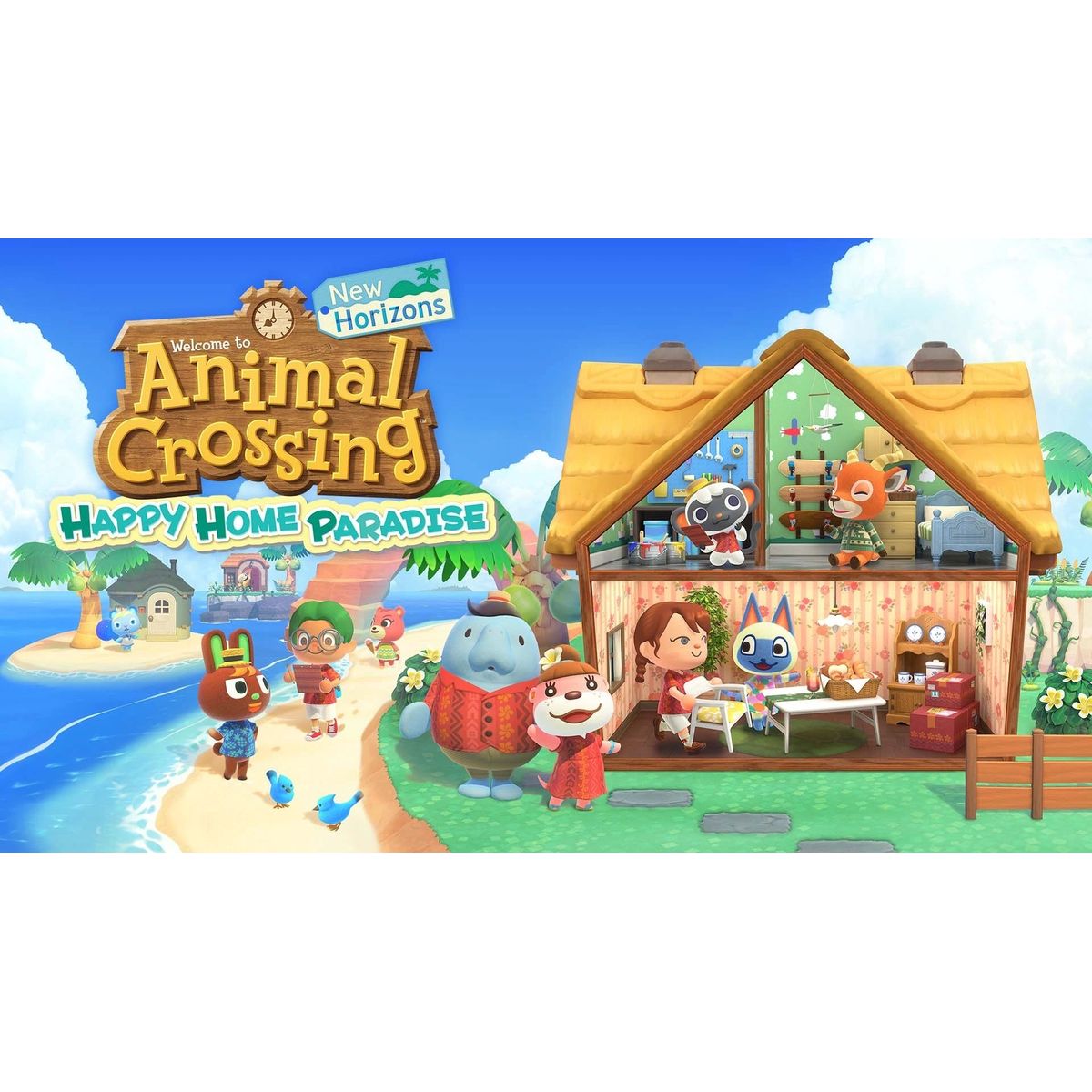 Animal Crossing: New Horizons - Happy Home Paradise Nintendo Switch - CD Key - EZGame.dk