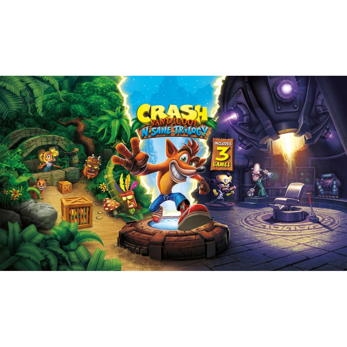 Crash Bandicoot N. Sane Trilogy - CD Key - EZGame.dk