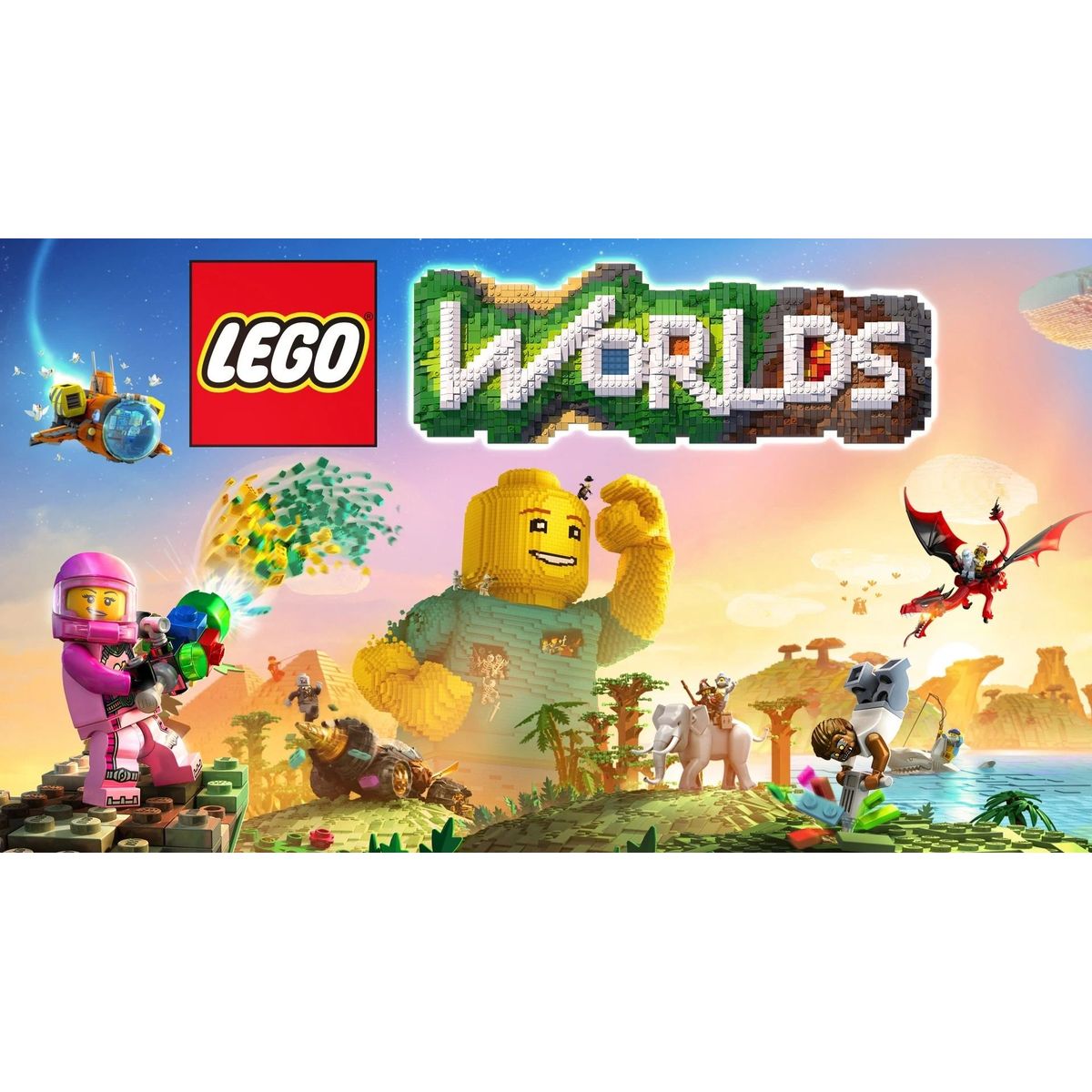 LEGO Worlds XBOX One - Xbox One - EZGame.dk