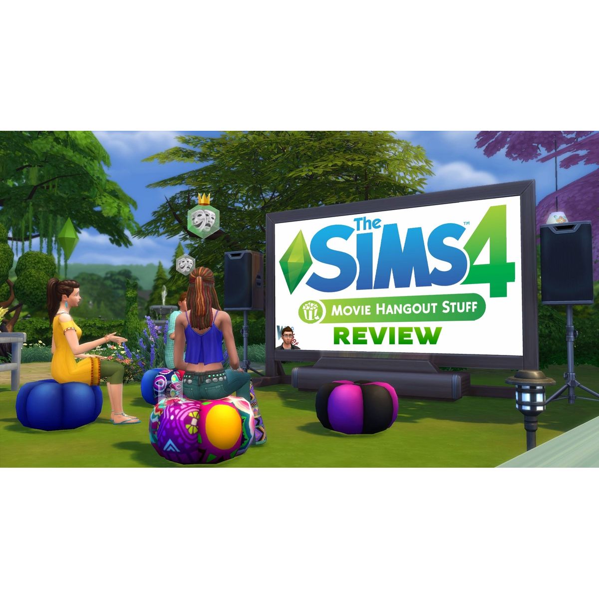 The Sims 4 - Movie Hangout Stuff (Mac / Windows) - CD Key - EZGame.dk