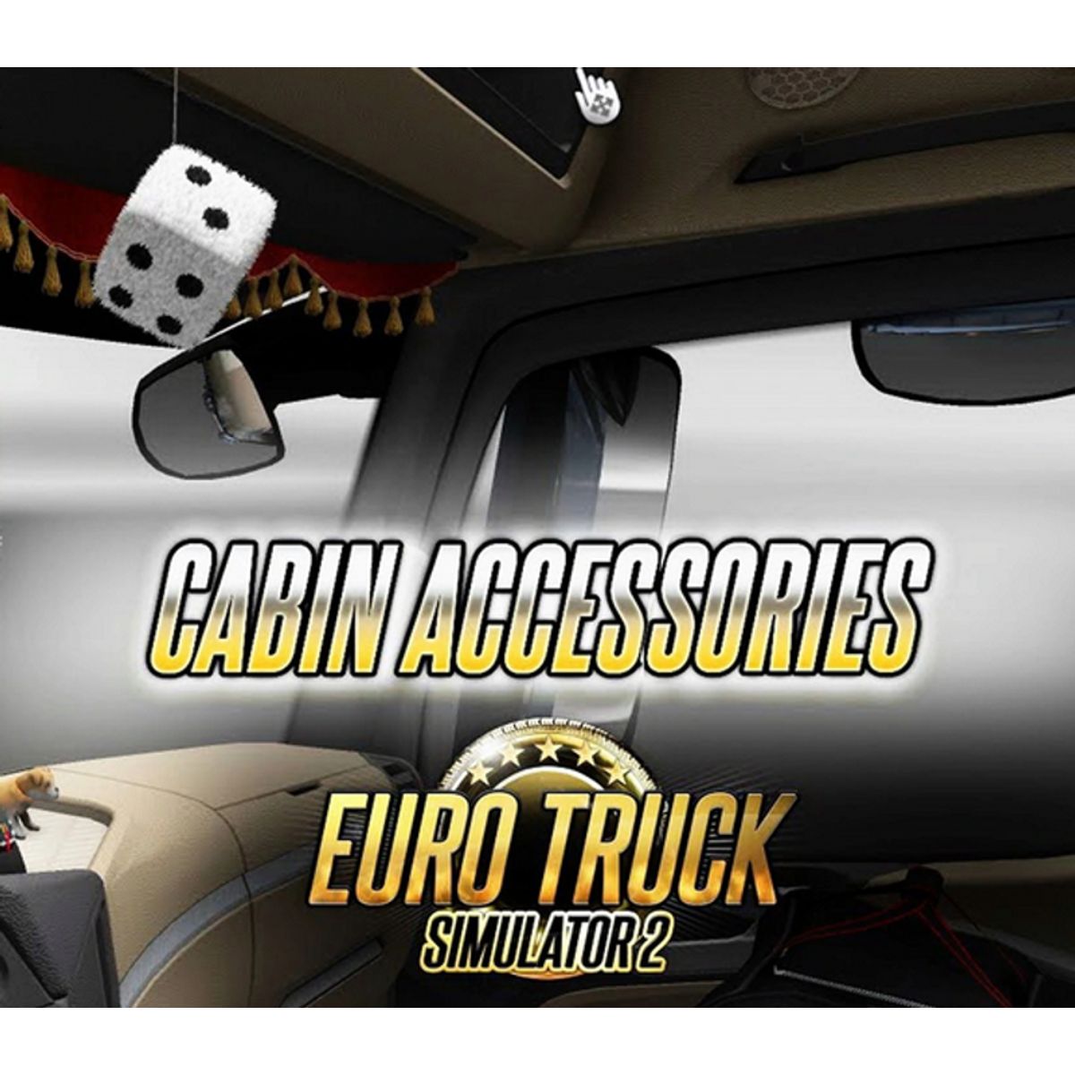 Euro Truck Simulator 2 - Cabin Accessories DLC Steam - Steam - EZGame.dk