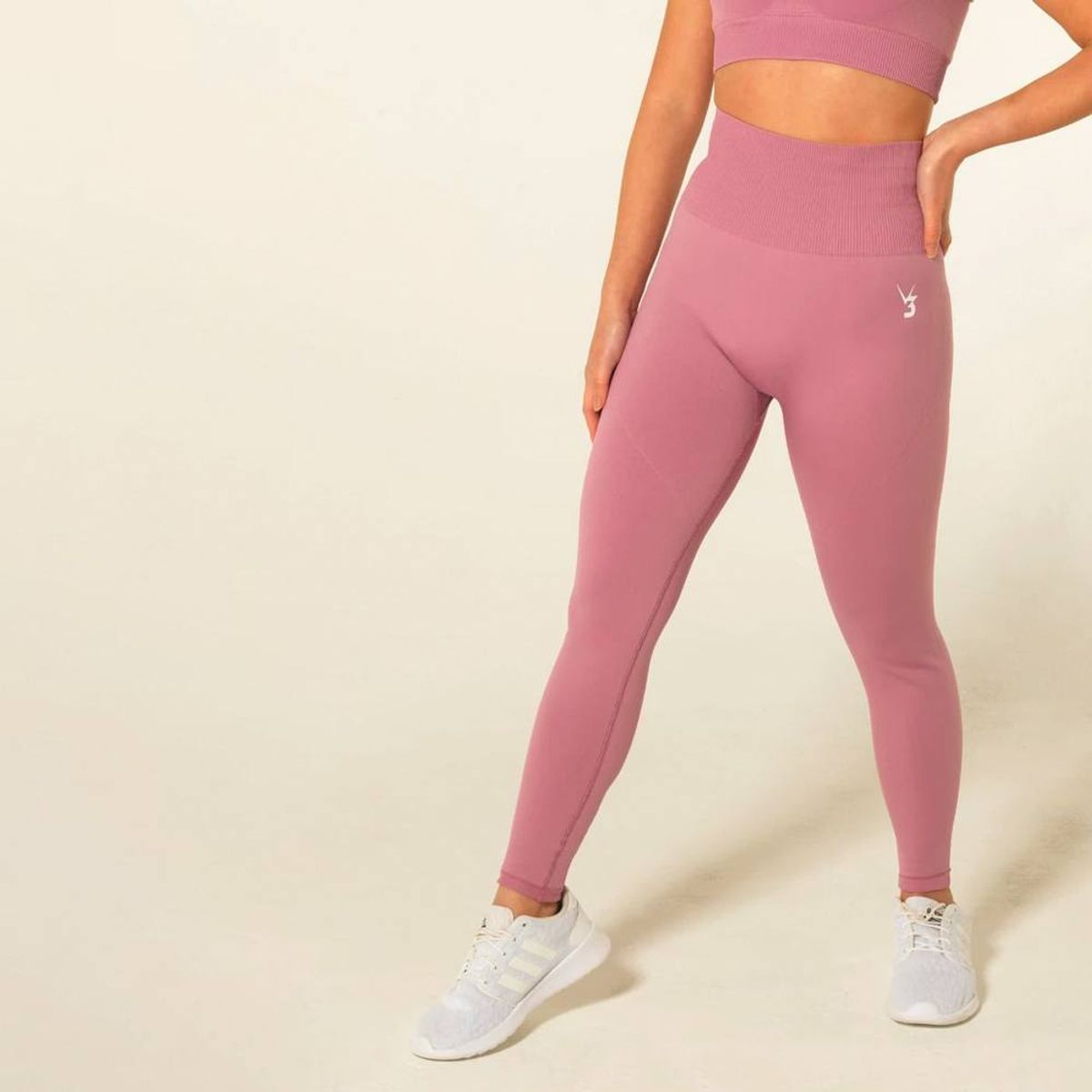 V3 Apparel Curve Seamless Leggings - Pink