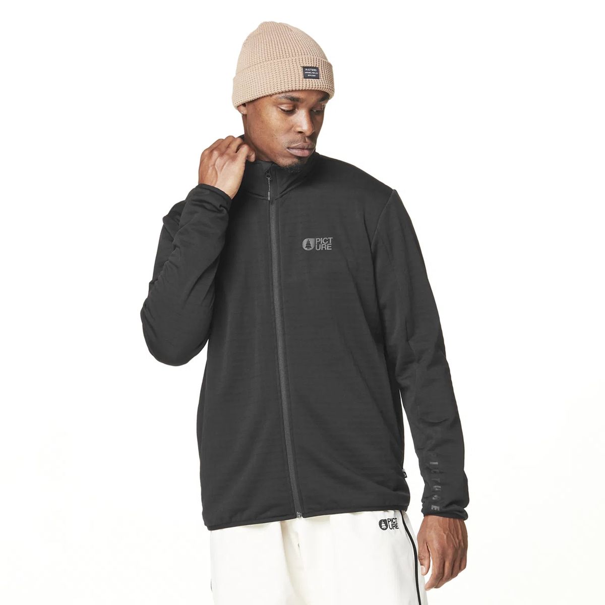 MARLAY TECH FLEECE, Sort / XL