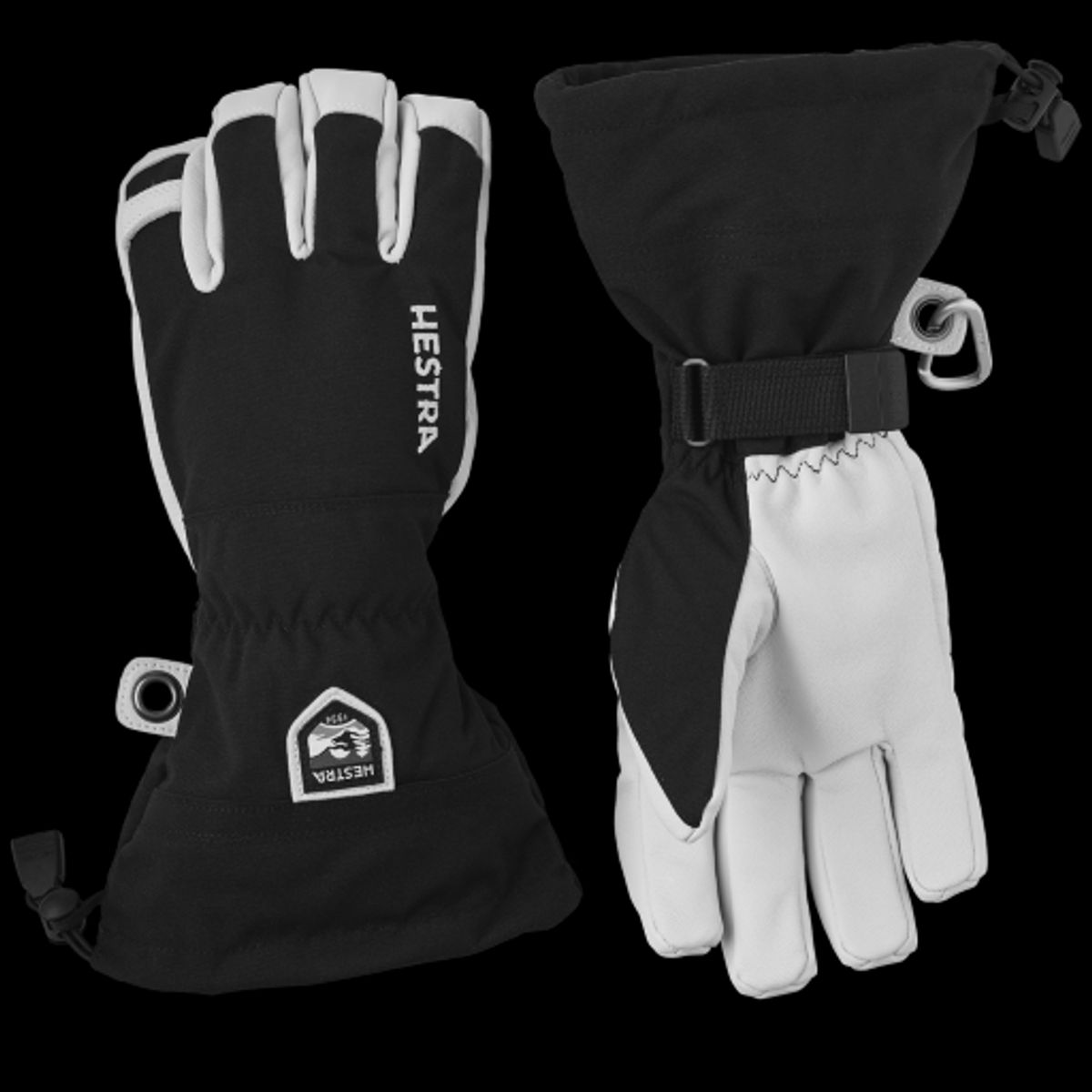 Army Leather Heli Ski 5-finger, 11