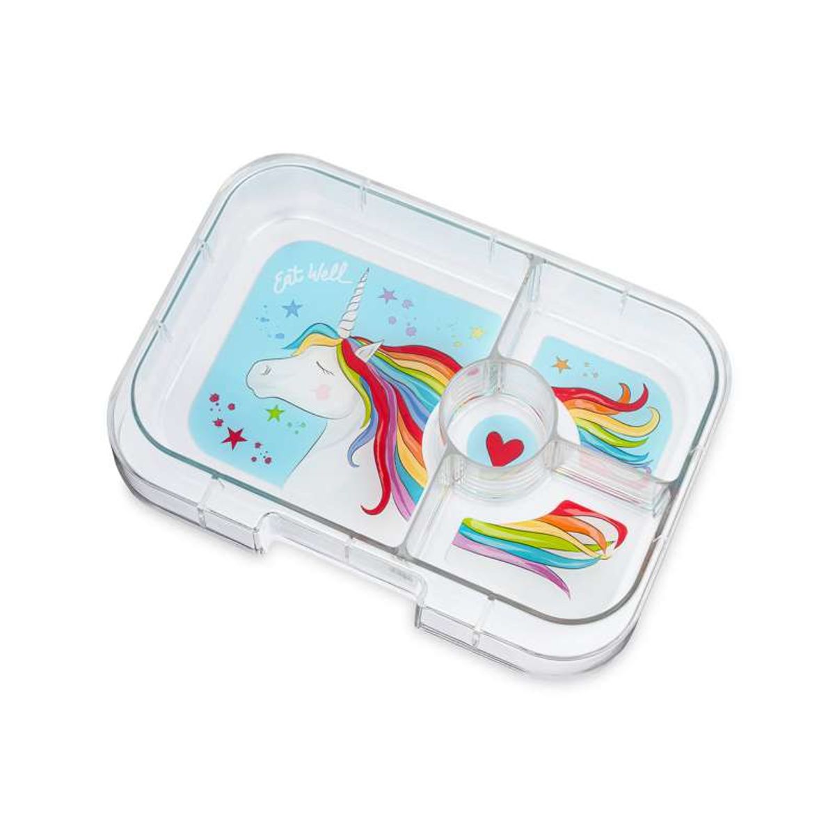 Yumbox Indsatsbakke - Panino Tray - 4 rum - Unicorn