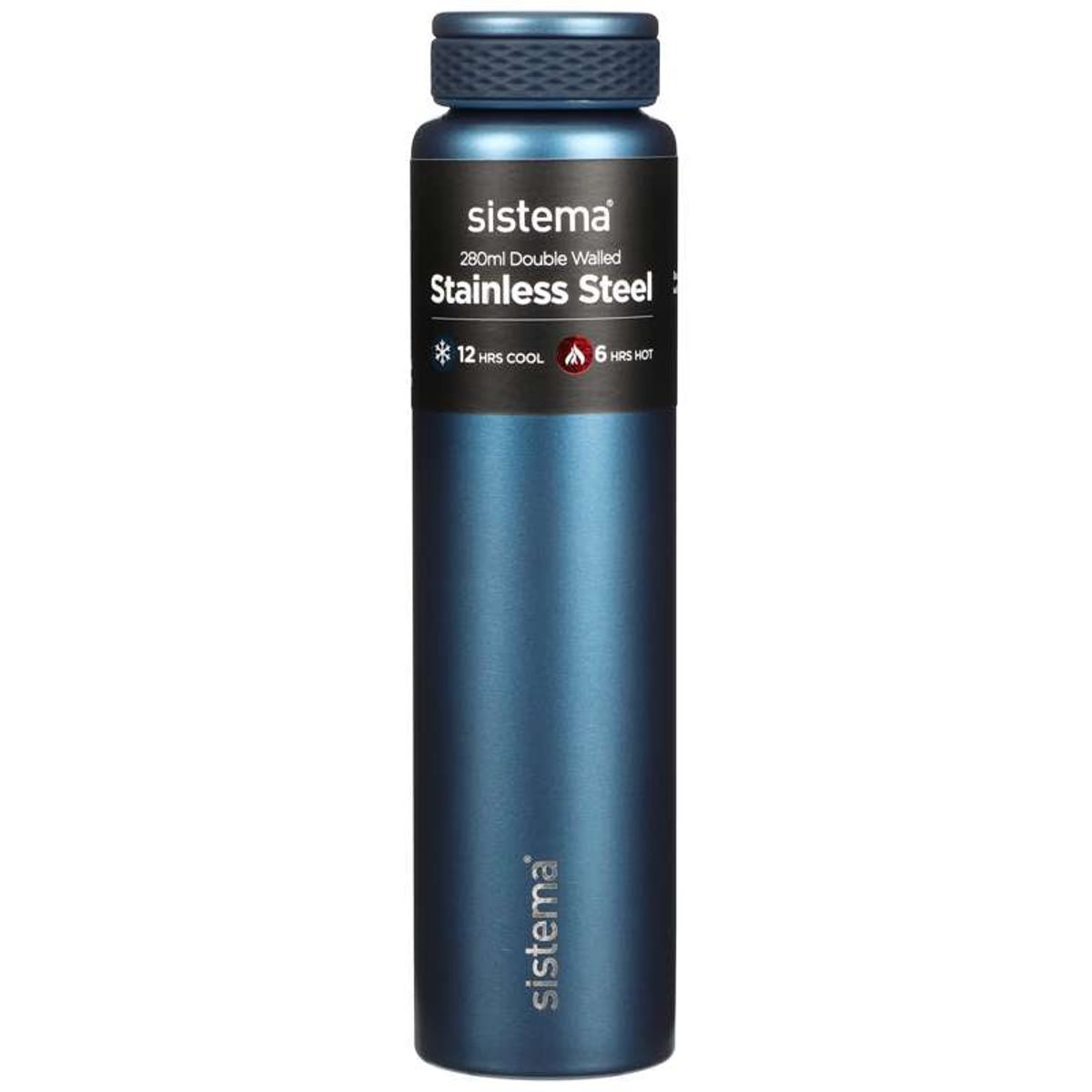 Sistema Termoflaske - Rustfrit Stål - 280ml - Blå