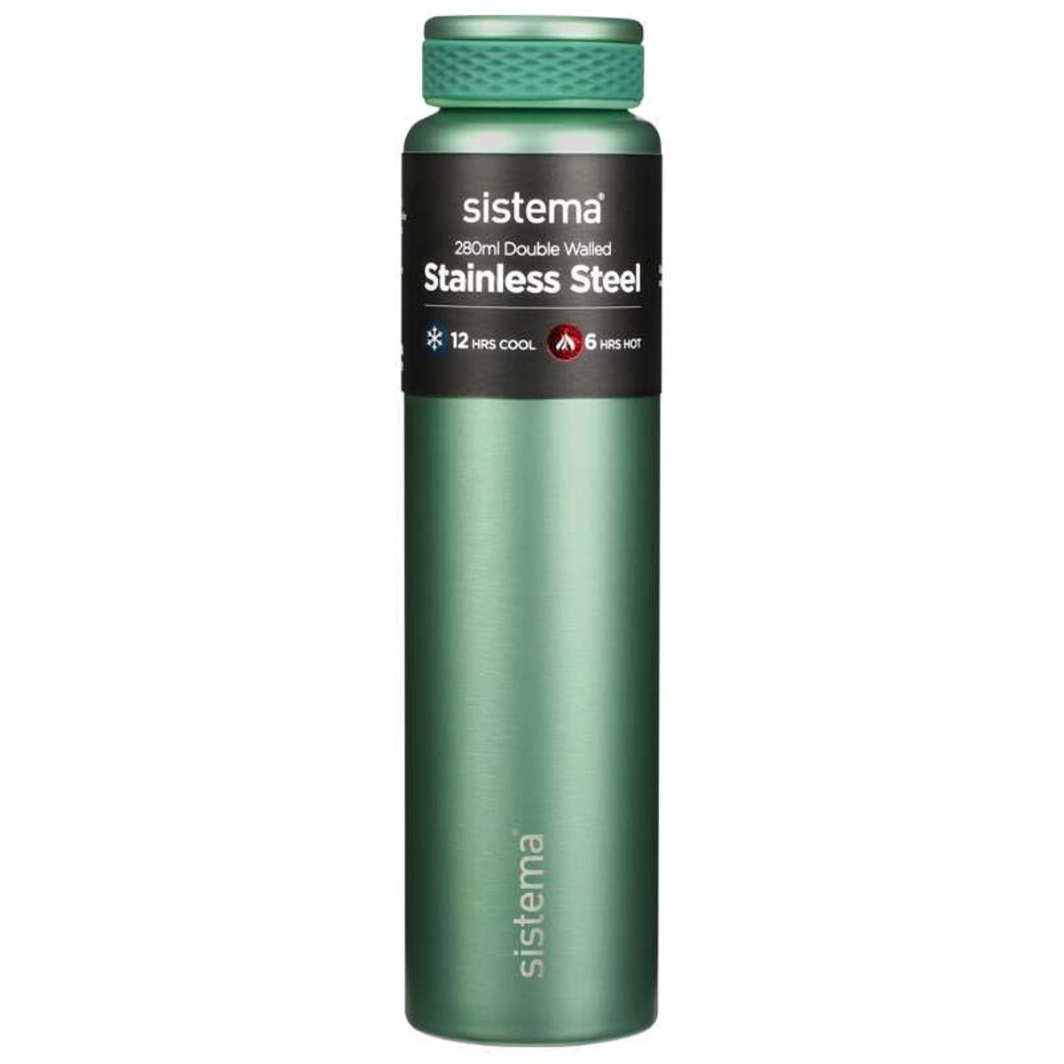 Sistema Termoflaske - Rustfrit Stål - 280ml - Grøn