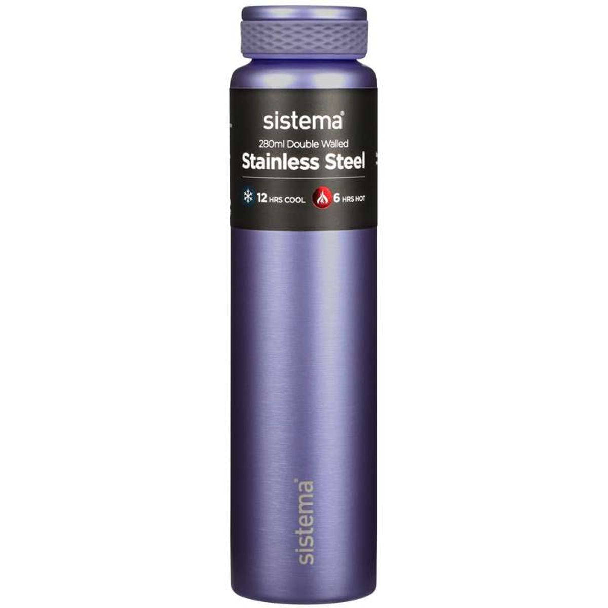 Sistema Termoflaske - Rustfrit Stål - 280ml - Lilla