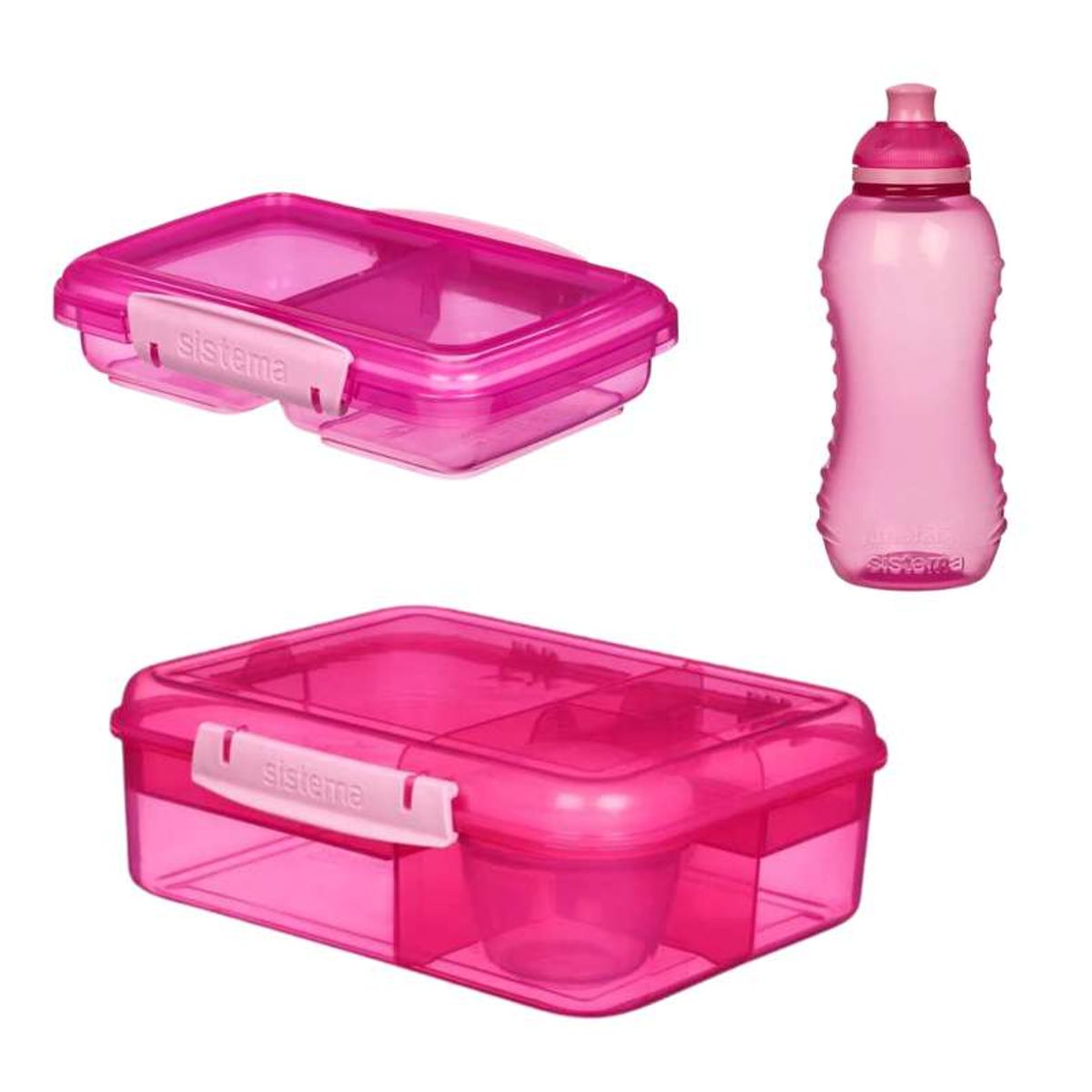 Sistema Madpakke Sampak 3 - Pink