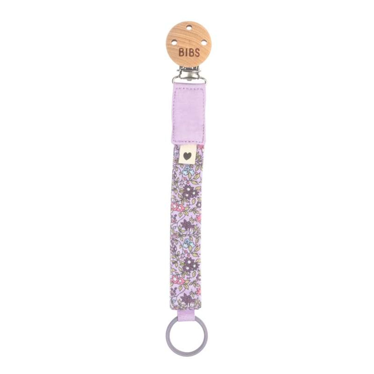 BIBS Accessories - Pacifier Clip Suttesnor - Liberty - Chamomile Lawn/Violet Sky