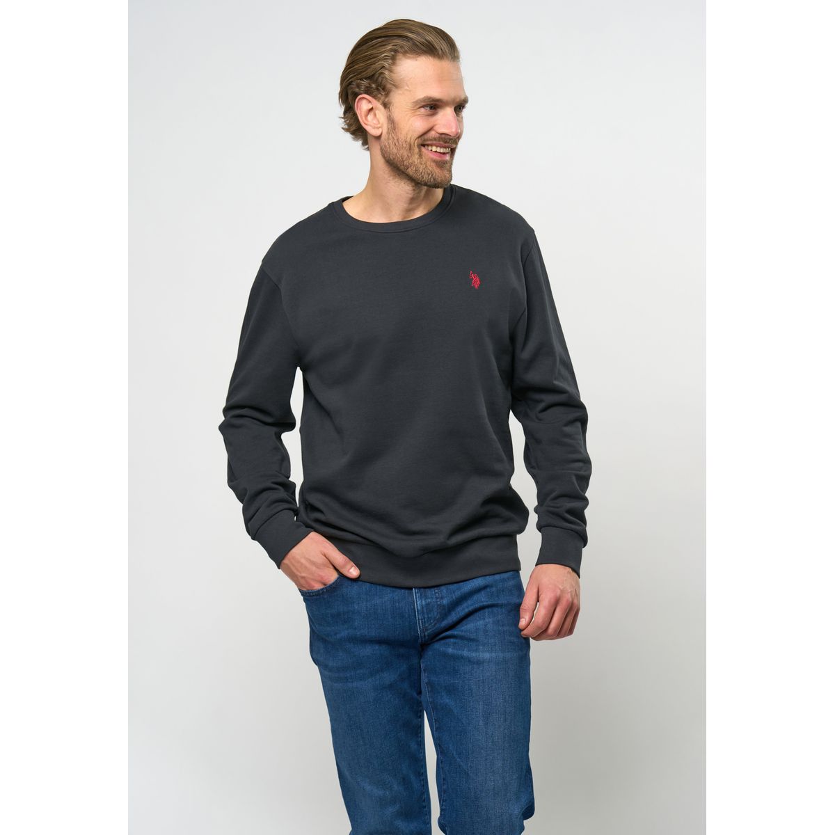 Adler Sweatshirt - U.S. Polo Assn - Herre - L