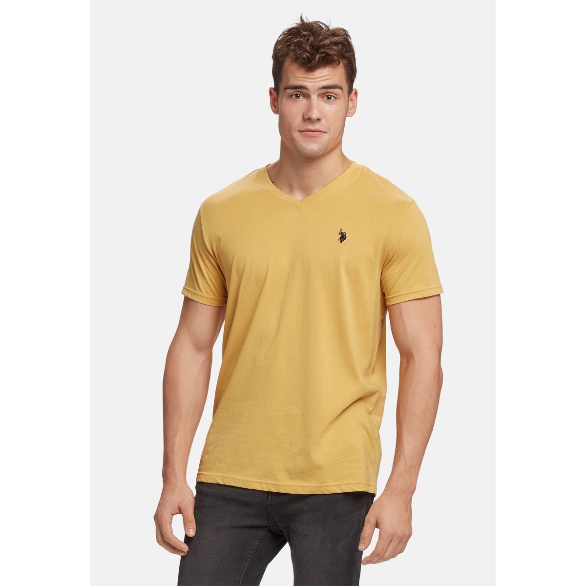 Cem V-Neck T-shirt - U.S. Polo Assn - Herre - XXL