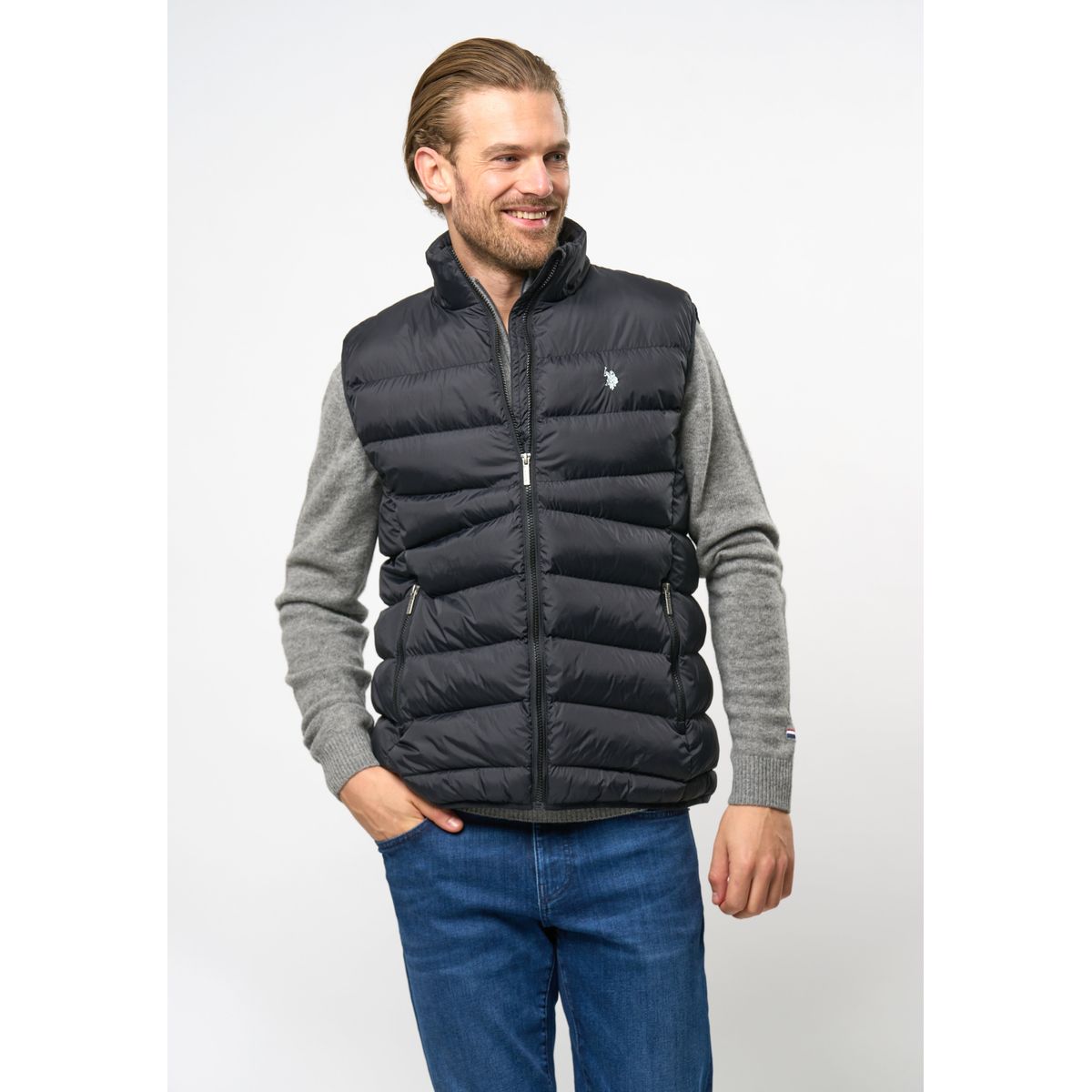 Eugene Puffer Vest - U.S. Polo Assn - Herre - L