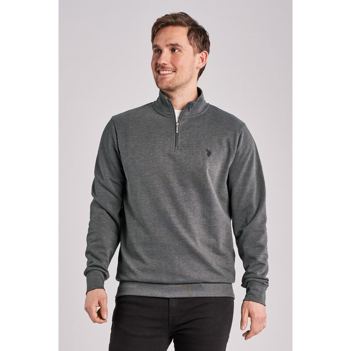 Faik Half-Zip Sweatshirt - U.S. Polo Assn - Herre - XL