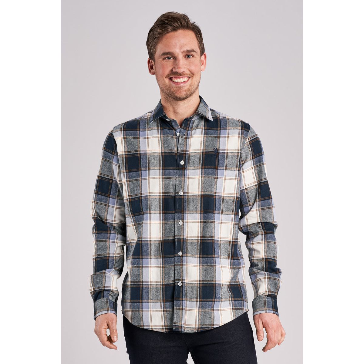 Gary Flannel Skjorte - U.S. Polo Assn - Herre - XL