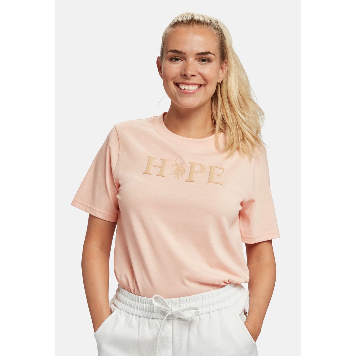 Felia T-shirt - U.S. Polo Assn - Kvinder - L