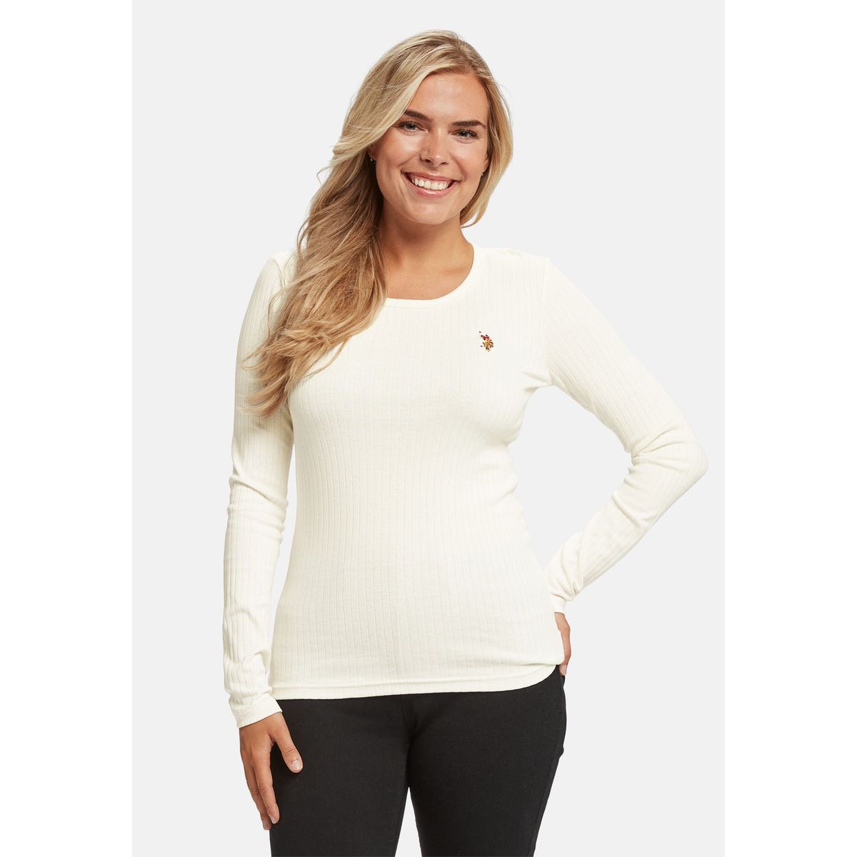 Carlotta Long Sleeve T-shirt - U.S. Polo Assn - Kvinder - M