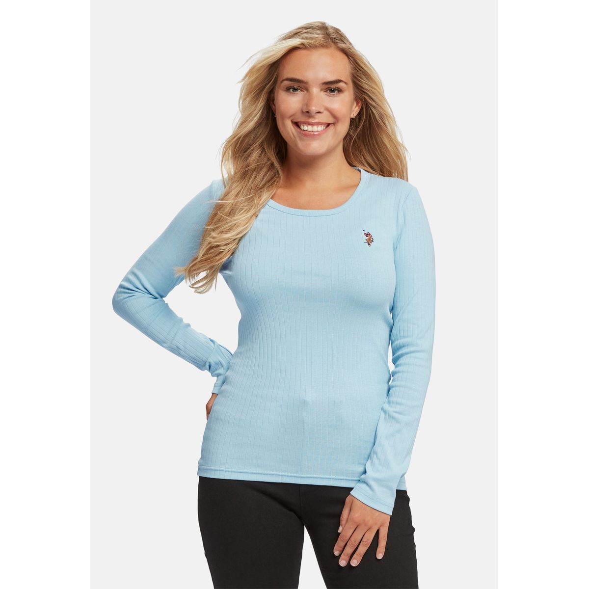 Carlotta Long Sleeve T-Shirt - U.S. Polo Assn - Kvinder - M