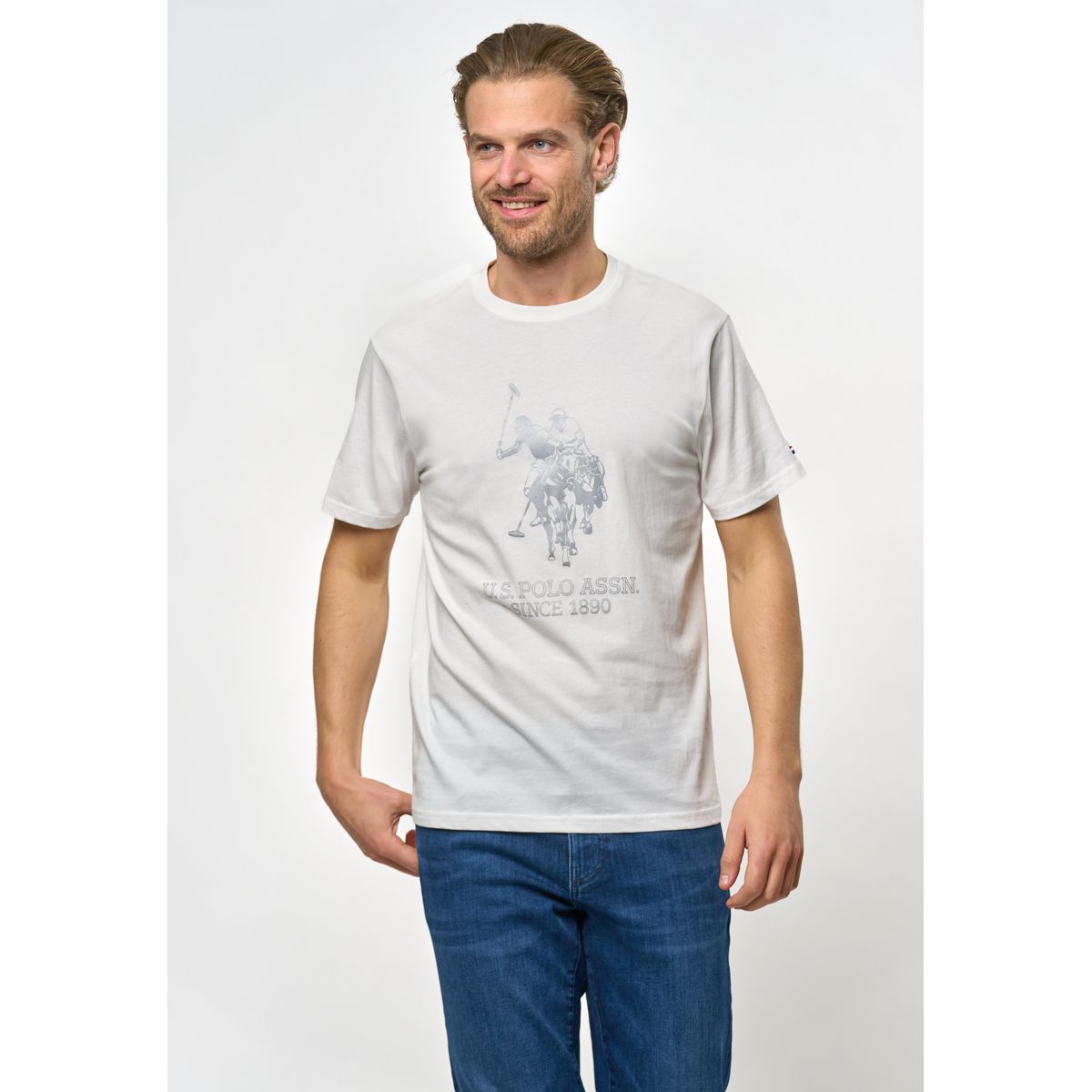 Kalle T-shirt - U.S. Polo Assn - Herre - L