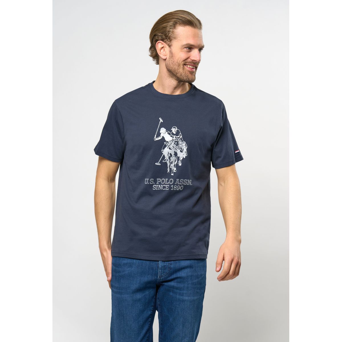 Kalle T-shirt - U.S. Polo Assn - Herre - M