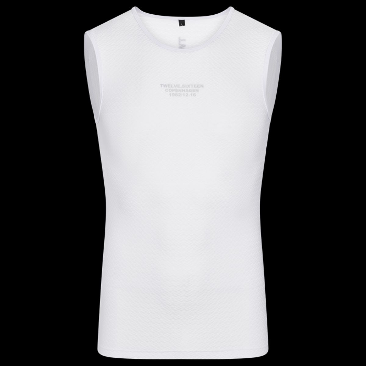 Twelve Sixteen Cykelundertrøje Tanktop Hvid - XL