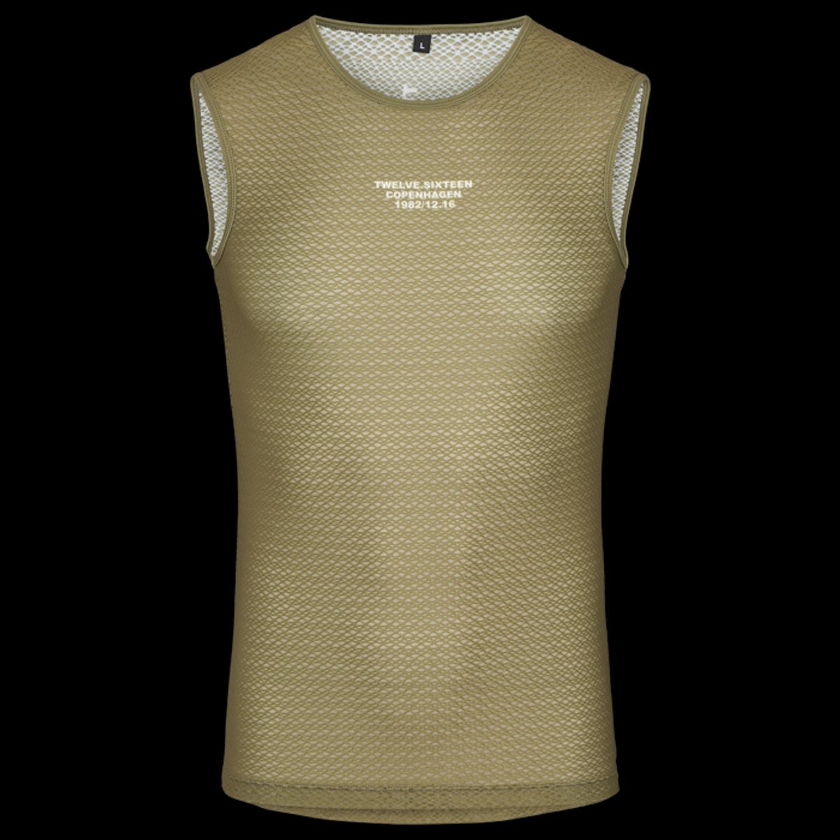 Twelve Sixteen Cykelundertrøjer Tanktop Olive - XL