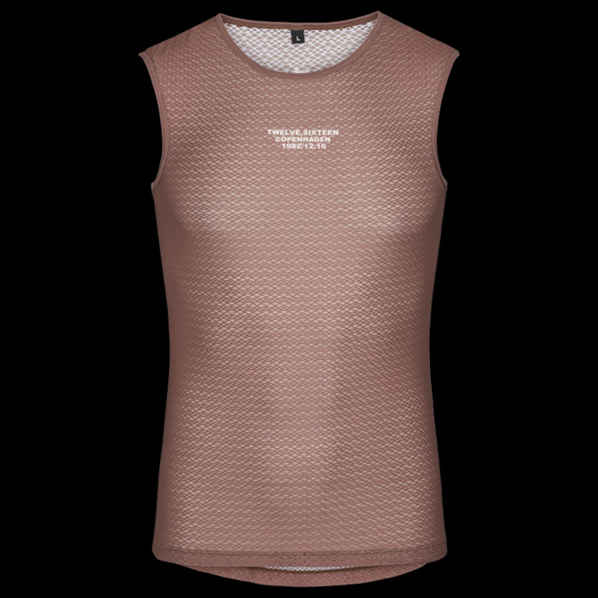 Twelve Sixteen Cykelundertrøje Tanktop Brun - XXL