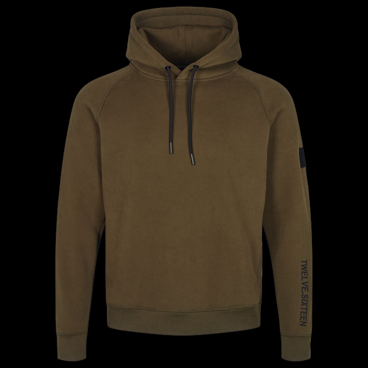 Twelve Sixteen Hoodie Flaske Grøn Bomuld - XXL