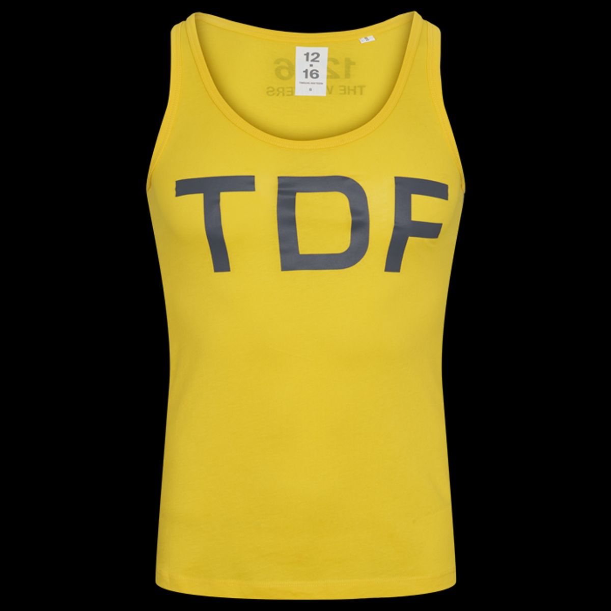 Twelve Sixteen Tank Top 100% Økologisk Bomuld Gul TDF - XL