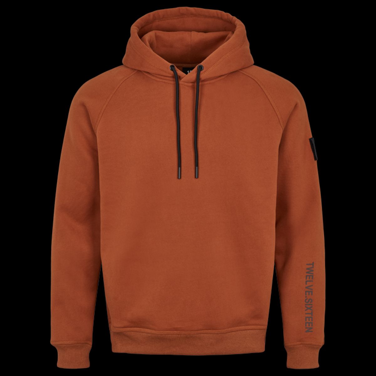 Twelve Sixteen Hoodie Brun Bomuld - XXXL