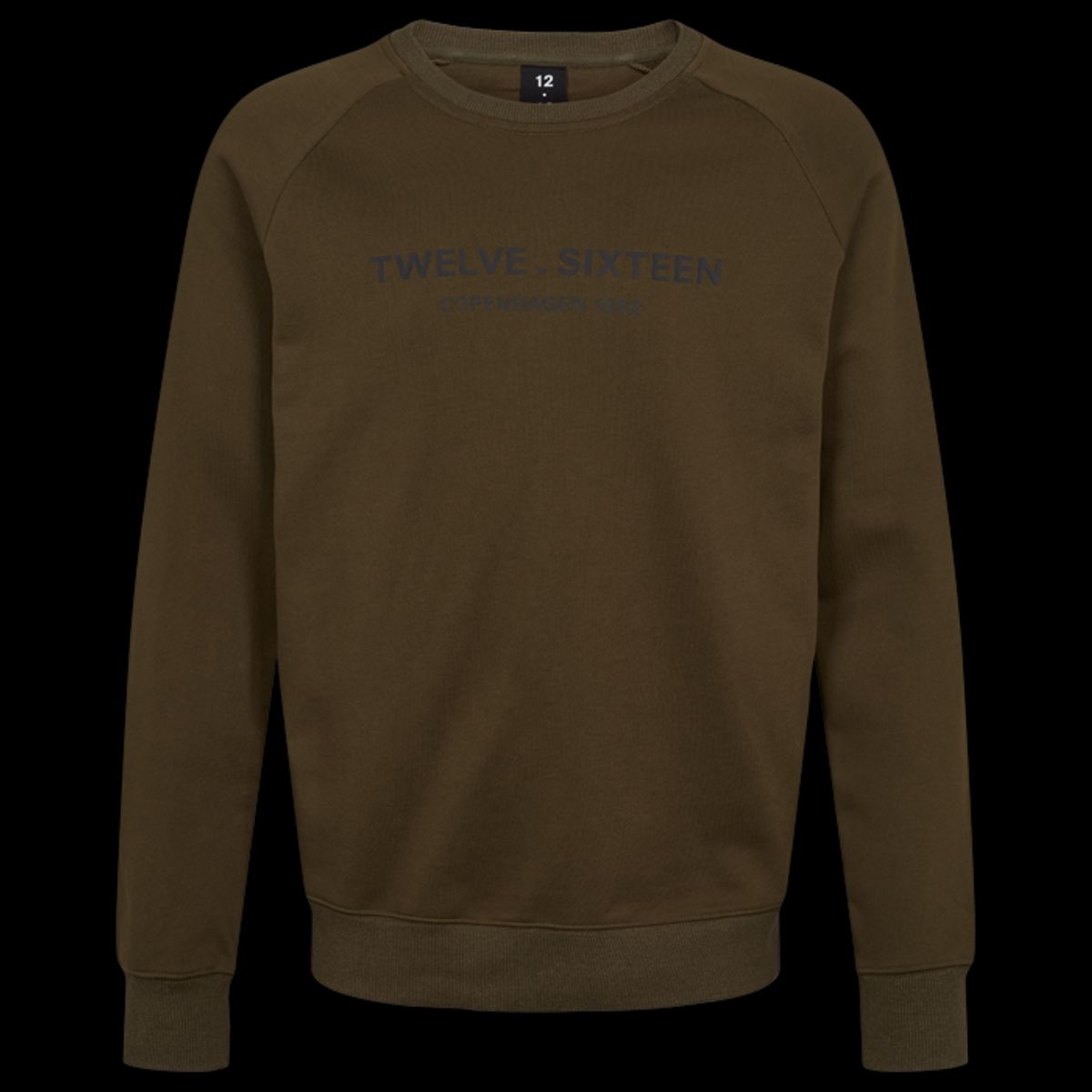 Twelve Sixteen Sweatshirt Flaske Grøn 100% Bomuld - Small