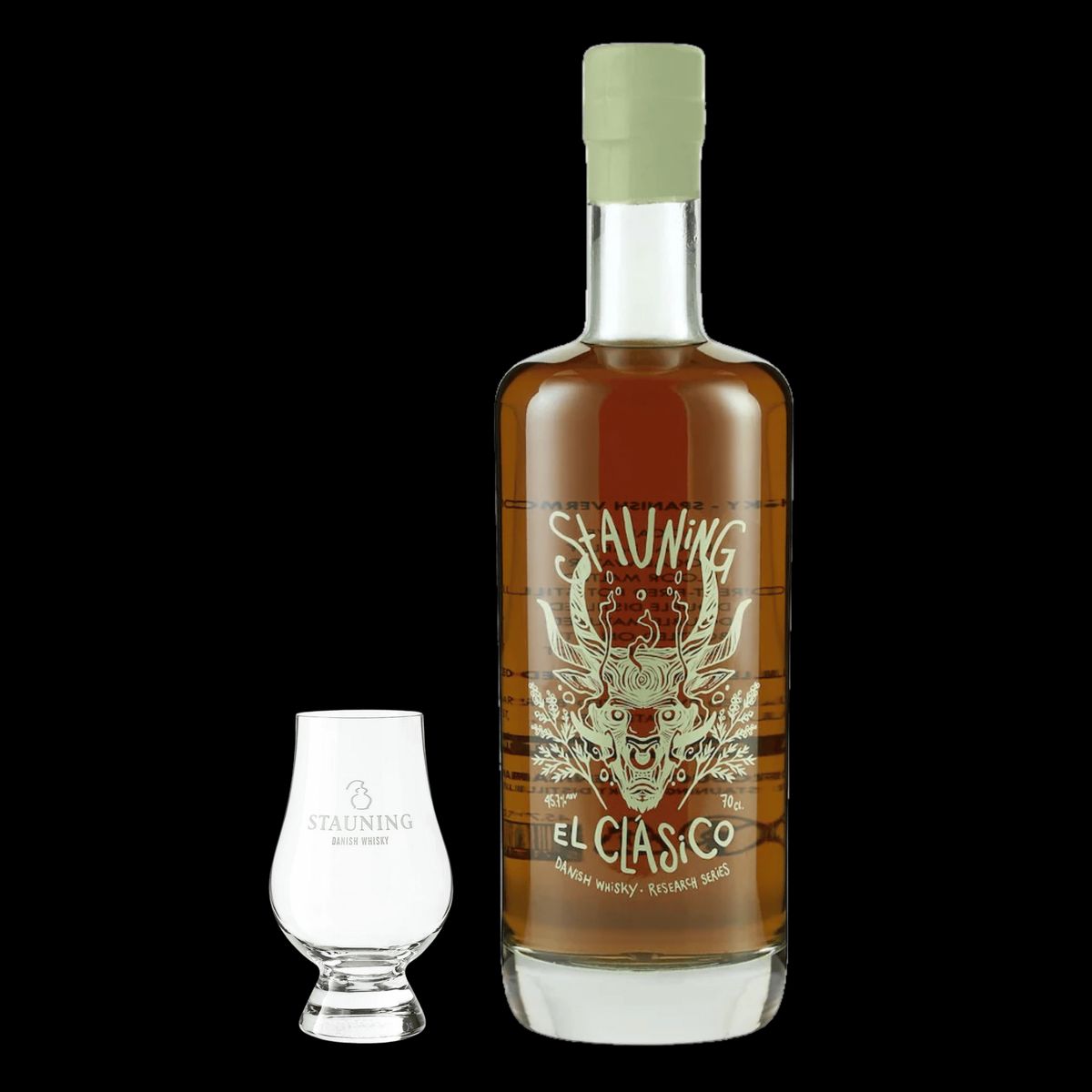 Stauning El Clásico + Gratis Stauning Whisky Glas