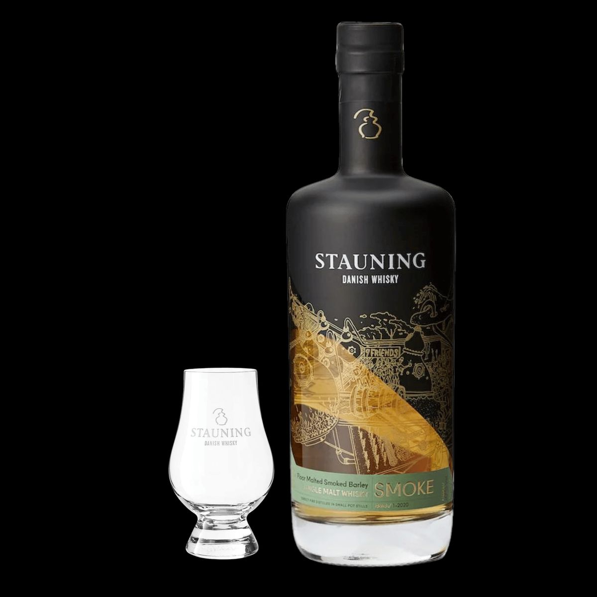 Stauning Smoke + Gratis Stauning Whisky Glas