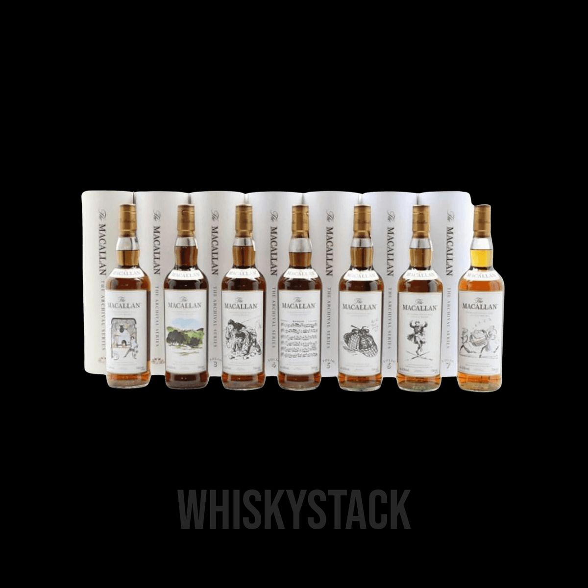 The Macallan Folio Series 1-8 Samlet Sæt