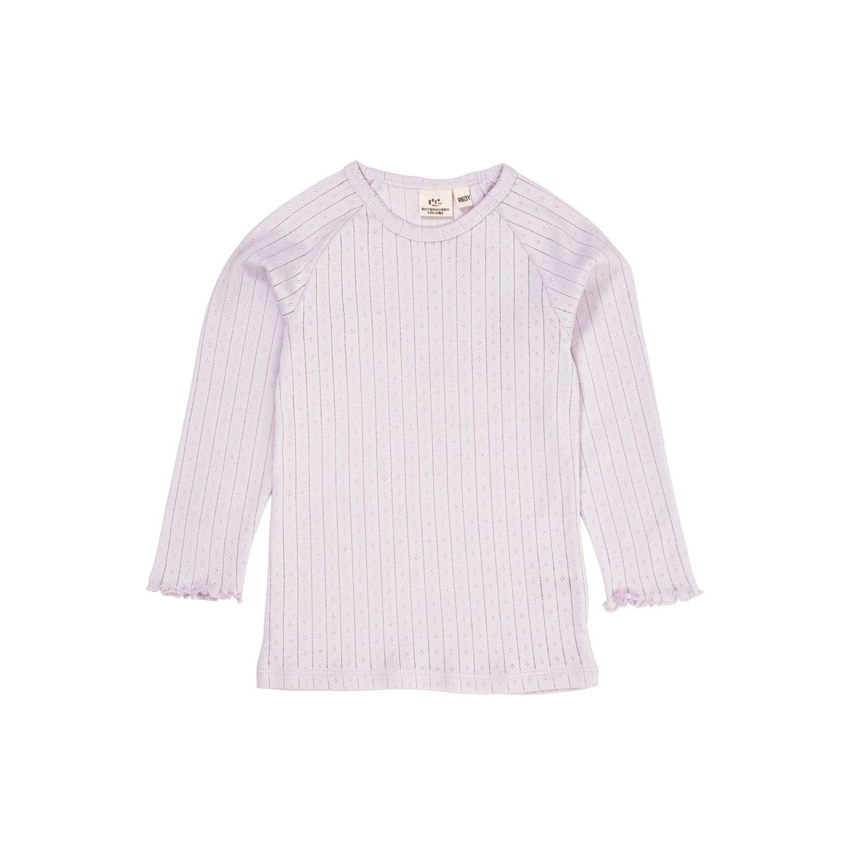 POINTELLE JUNIOR LS T-SHIRT - LAVENDER - LAVENDER / 92