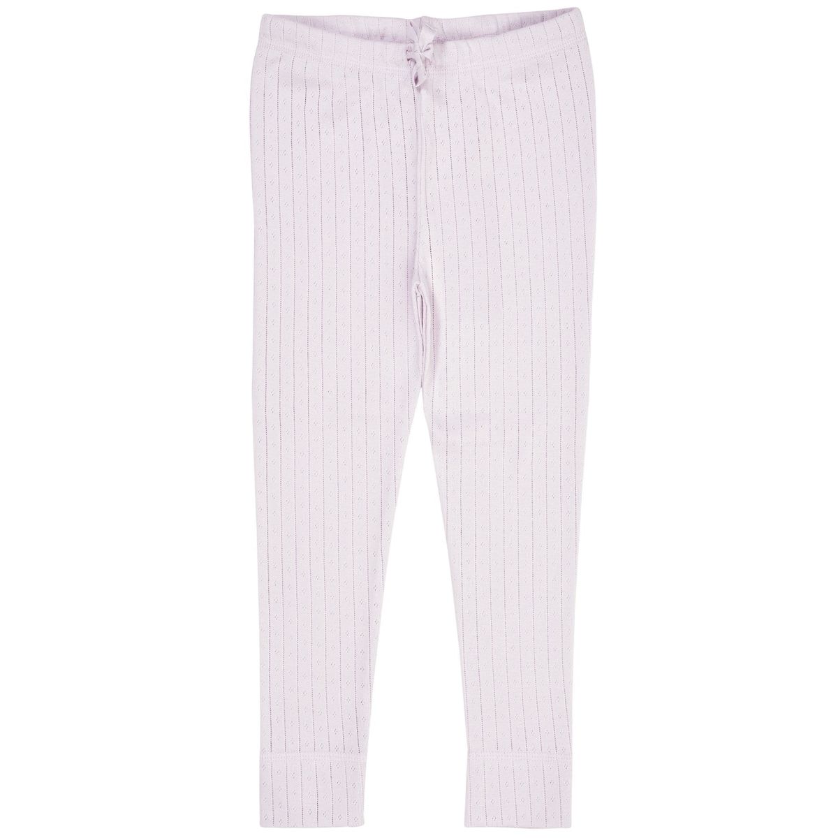 POINTELLE JUNIOR LEGGINS M. BINDEBÅND - LAVENDER - LAVENDER / 98