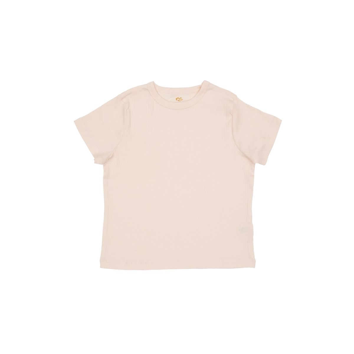 KLASSISK RIB T-SHIRT - SOFT PINK - SOFT PINK / 68