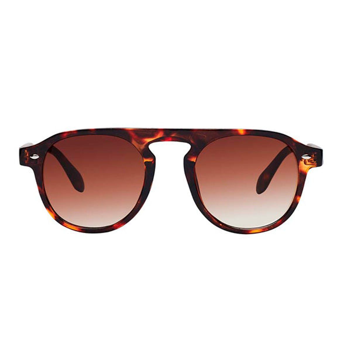 Milano Brown Turtle Solbrille med styrke - CLASSIC - Brown Turtle / +2.5