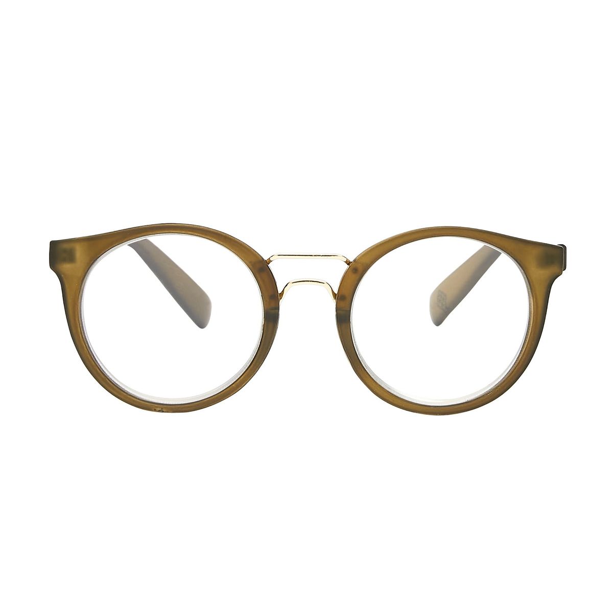 Biella Olive Læsebrille - CLASSIC - Olive / +1