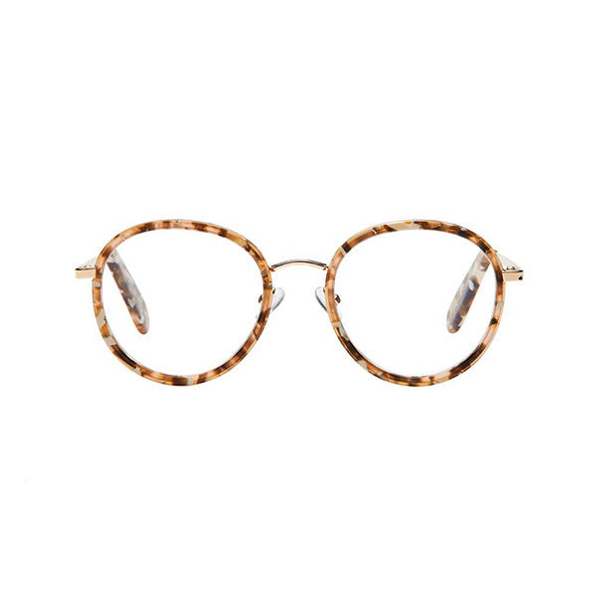 Trieste MINI Beige Marble Læsebrille - PREMIUM - Beige Marble / +3