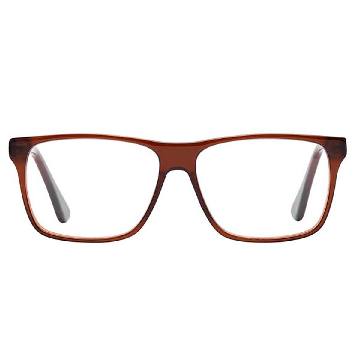 Prato Walnut Læsebrille - PREMIUM - Walnut / -1