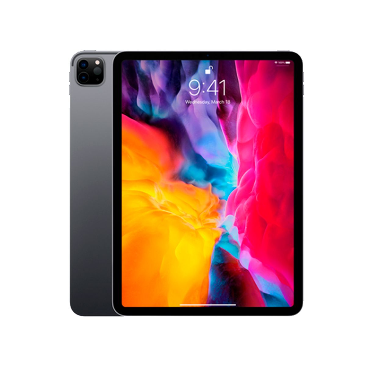 Brugt iPad Pro 11" 2. Gen (2020) Cellular - 512GB / Som ny / Sølv