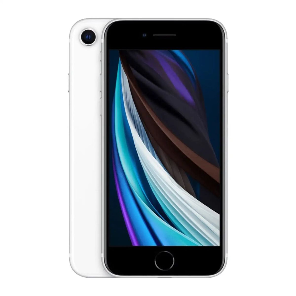 Brugt iPhone SE 2020 - Hvid / Brugt / 256GB